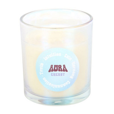 Something Different Aura Energy Ocean Breeze Scented Candle Blue/white (One Size) from B&Q