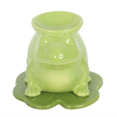 Something Different Luna Frog Oil Burner - Green - Image 3
