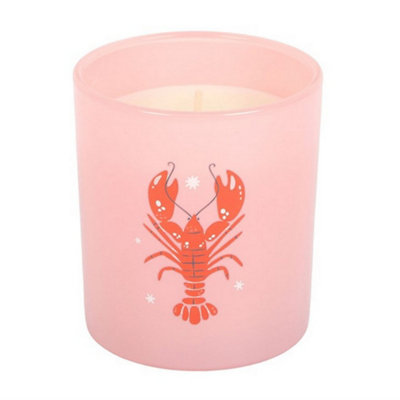 Something Different Unisex Pink Coconut & Sea Salt Lobster Scented Candle In - Image 4