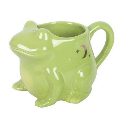 Something Different Luna Frog Mug Green (One Size) from B&Q