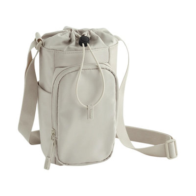 Quadra Studio 2L Water Bottle Carrier Natural Stone (One Size) from B&Q