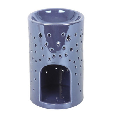 Something Different Moon Pillar Oil Burner - Purple - Image 3