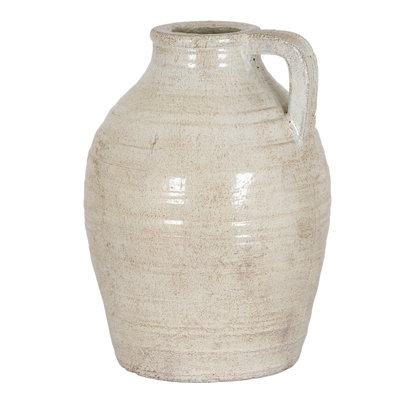 Hill Interiors Tarn Collection Ceramic Jug White (28Cm X 20Cm X 20Cm) from B&Q