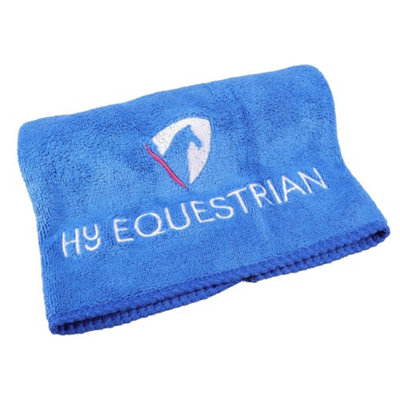 Hy Equestrian Microfibre Towel Blue (140Cm X 70Cm) from B&Q