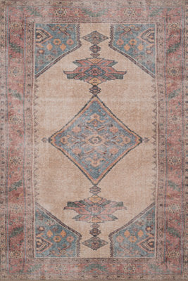 Loomed Cream Soft Machine Washable Washable Living Room Area Rug150 X 80Cm
