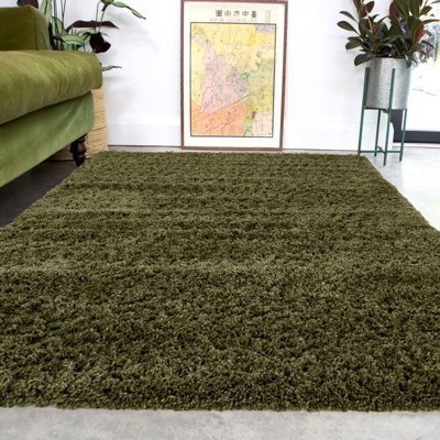 Loomed Kukoon Nore Soft Shaggy Area Rug For Living Room110 X 60Cm