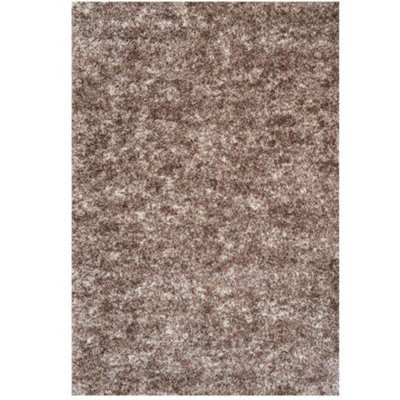 Loomed Kukoon Alder Brown Soft Pile Living Area Rug150 X 80Cm