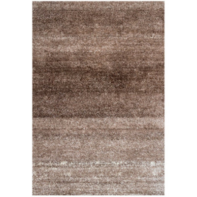 Loomed Kukoon Alder Brown Soft Pile Modern Living Area Rug230 X 160Cm