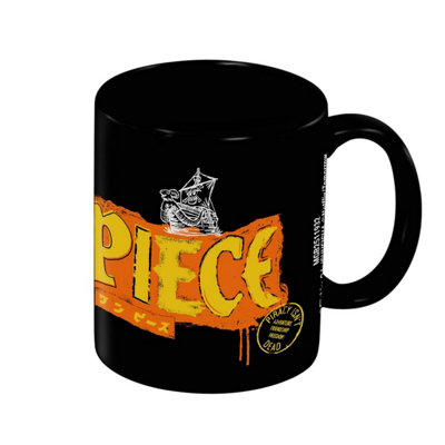 One Piece Live Action Logo 325Ml Mug Black/yellow (One Size)