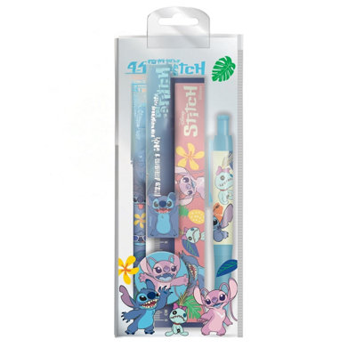 Lilo & Stitch Core Stationery Set Multicoloured (One Size) from B&Q