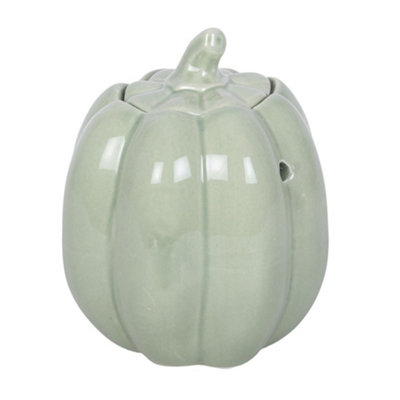 Something Different Pumpkin Oil Burner Sage Green (One Size) from B&Q
