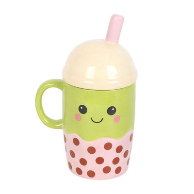 Something Different Kawaii Bubble Tea 370Ml Mug Multicoloured (One Size)
