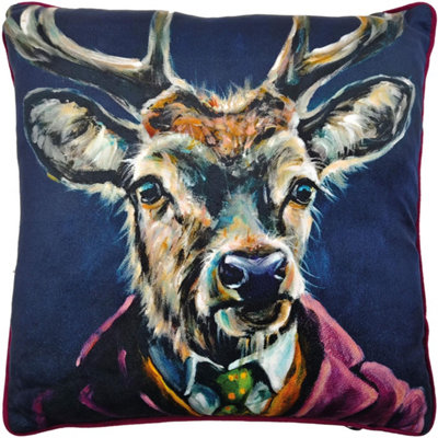 Louise Brown Clyde Filled Cushion Multicoloured (40Cm X 40Cm) from B&Q
