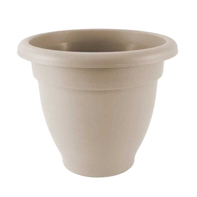 Winchester Round Stone Bell Pot Beige (50Cm) from B&Q