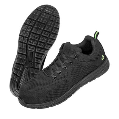  - Result Recycled Unisex Adult Safety Trainers Black (8 Uk)