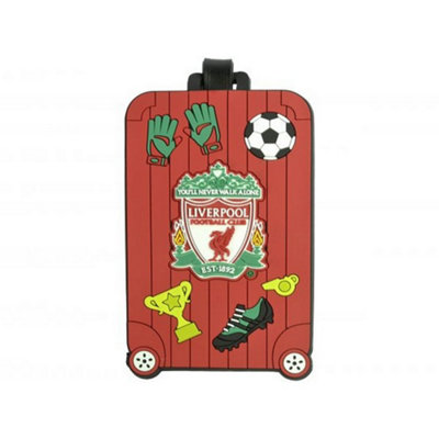 Liverpool Fc Crest Luggage Tag Red (One Size) from B&Q