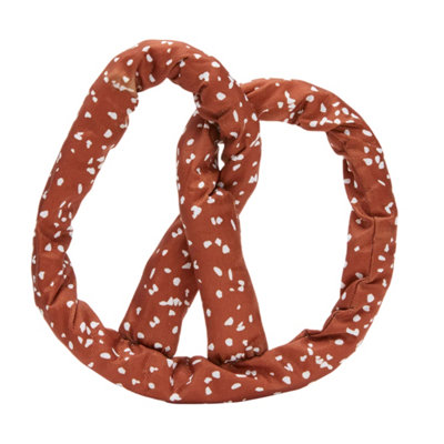 Bark Paulas Park Slope Pretzel Dog Toy Brown (One Size) from B&Q