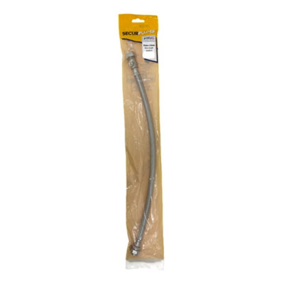 Securplumb Flexi Tap Connector Silver (One Size) from B&Q