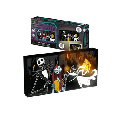 Nightmare Before Christmas Halloween Night Letterbox Light Up Canvas - Image 3