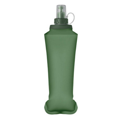 Midocean Biter Foldable 500Ml Water Bottle Green (One Size)