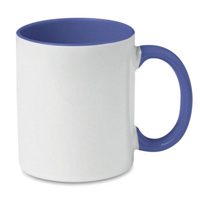 Midocean Sublimcoly Two Tone Sublimation 300Ml Mug White/violet (One Size) from B&Q