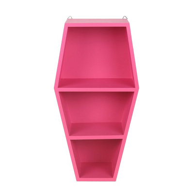 Something Different Dead Hot Days Coffin Shelf Hot Pink (One Size) from B&Q