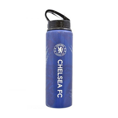 Chelsea Fc Unisex Blue The Pride Of London Print Aluminium 750Ml Water Bottle In - Image 3