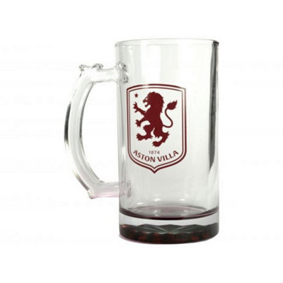 Aston Villa Fc Crest Stein Mug Transparent (One Size) from B&Q
