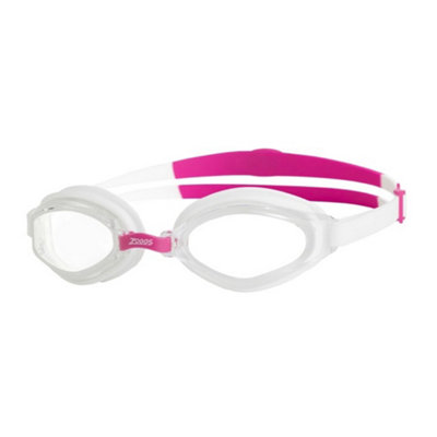  - Zoggs Unisex Adult Snr Endura Max Swimming Goggles White/pink/clear (One Size)