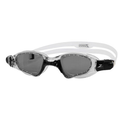Zoggs Unisex Adult Spectra Goggles Clear/black/tinted Blue (One Size) from B&Q
