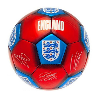 England Fa Skill Signature Football White/red/blue (1) from B&Q