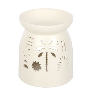  - Something Different Beach Oil Burner White (One Size)