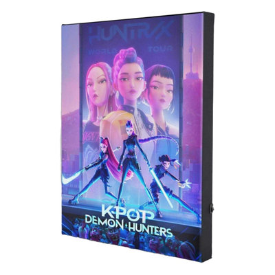 K-Pop Demon Hunters Light Huntrix Up Canvas Print - Multicoloured - 41Cm X 31Cm - Multicoloured - 100% Mixed - Image 4
