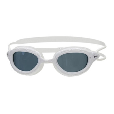 Zoggs Snr Predator Swimming Goggles White/tint/smoke (One Size) from B&Q