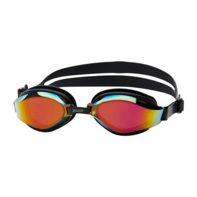  - Zoggs Unisex Adult Snr Endura Max Titanium Swimming Goggles Black (One Size)