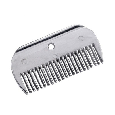 Lincoln Aluminium Mane Comb Aluminium (One Size) from B&Q