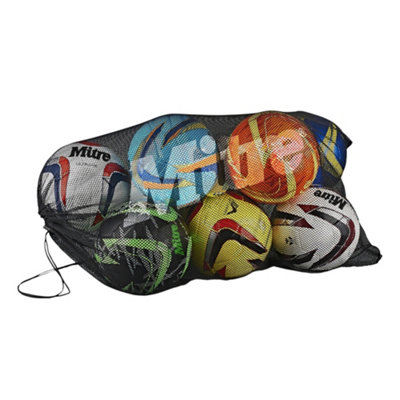 Mitre Logo Mesh Football Bag Multicoloured (5) from B&Q