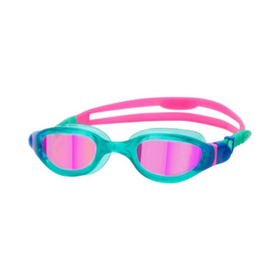  - Zoggs Childrens/kids Phantom Contrast Ail Swimming Goggles Turquoise/pink (One Size)