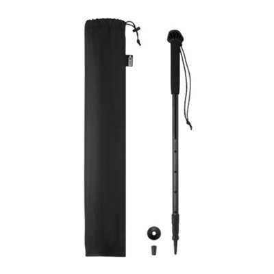 Midocean Nole One Telescopic Walking Pole Black (One Size) from B&Q