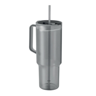 Midocean Mugora Rpet 1200Ml Tumbler Transparent Grey (One Size) from B&Q