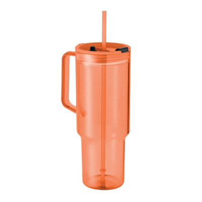 Midocean Mugora Rpet 1200Ml Tumbler Transparent Orange (One Size) from B&Q