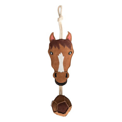 Hy Hoofer The Horse Horse Toy Orange/white (One Size) from B&Q