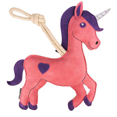Hy Glimmer The Unicorn Horse Toy Pink/purple (One Size) from B&Q