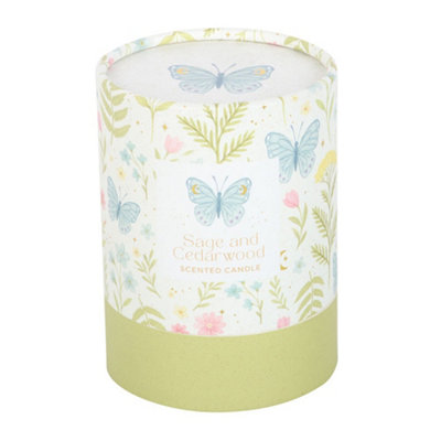 Something Different Sage & Cedarwood Scented Candle - Multicoloured - Image 4