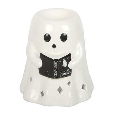 Something Different Ghost Stories Oil Burner White (One Size) from B&Q