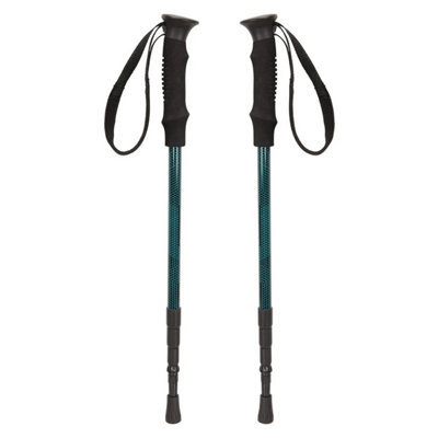 Mountain Warehouse Compact Walking Pole (Pack Of 2) Teal (One Size) from B&Q