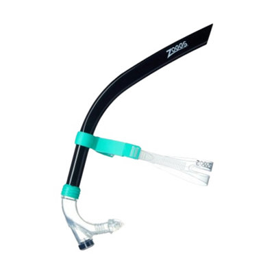 Zoggs Centre Line Snorkel Black/blue (One Size) from B&Q