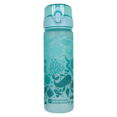 Rackhams Turquoise Childrens/Kids Fish Bpa Free 500Ml Water Bottle - One Size - 100% Mixed - Image 4