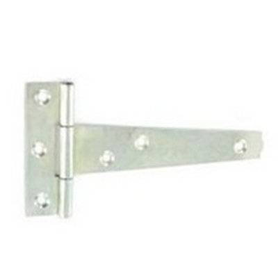 Securit Zinc Plated Tee Hinge (Pack Of 10) Silver (100mm) from B&Q