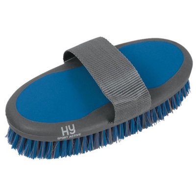 Hyshine Active Groom Body Brush Aegean Green (One Size) from B&Q